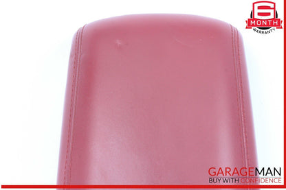 19-24 Porsche Macan 95B Front Center Console Armrest Arm Rest Red OEM