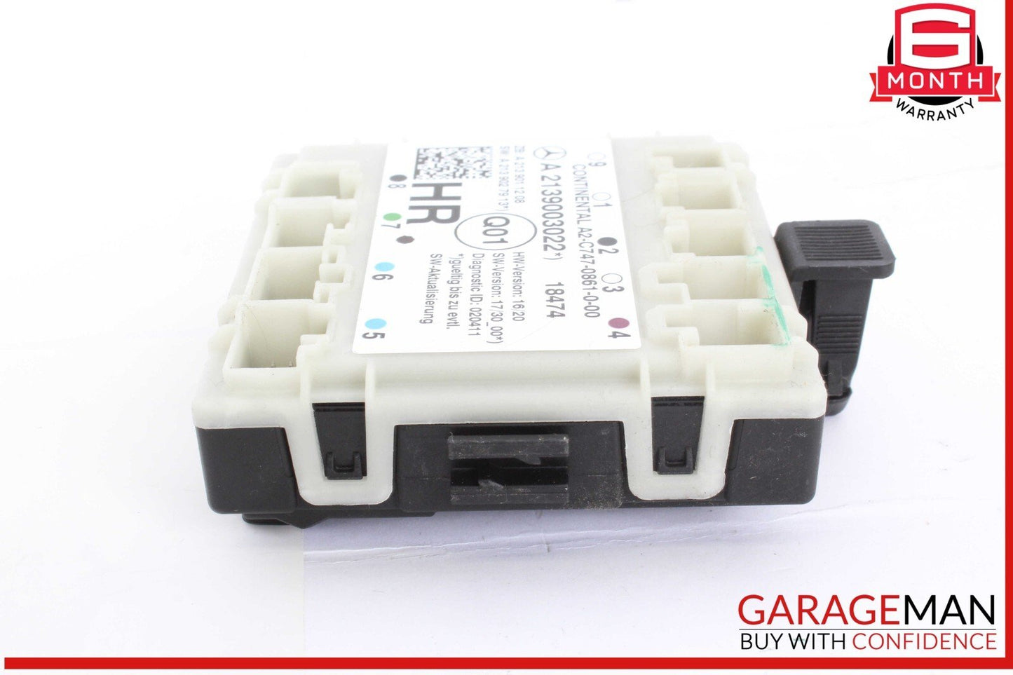 19-23 Mercedes W213 E300 Rear Right Passenger Side Door Control Module Unit OEM