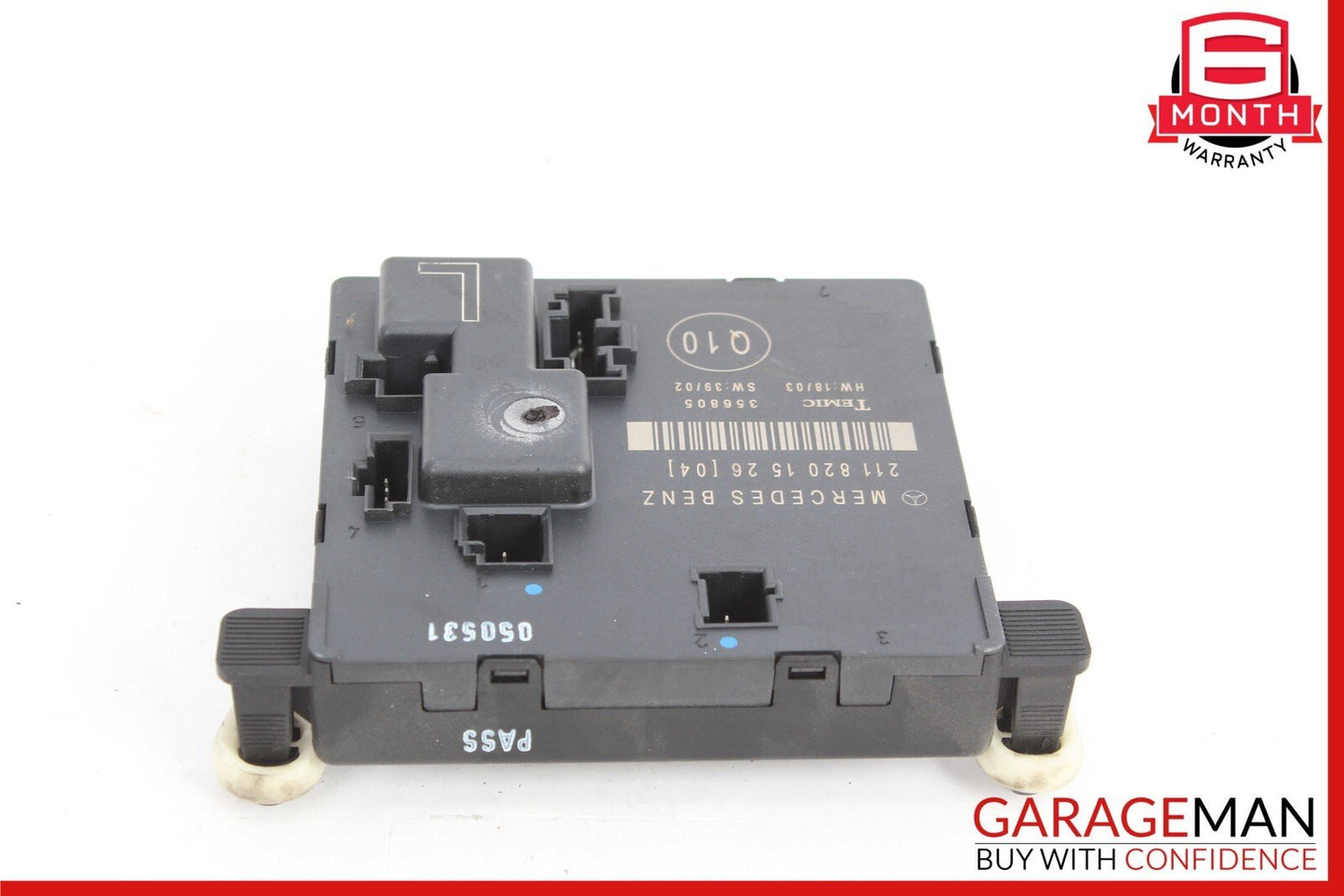 03-06 Mercedes W211 E500 E320 Rear Left Driver Side Door Control Module Unit OEM