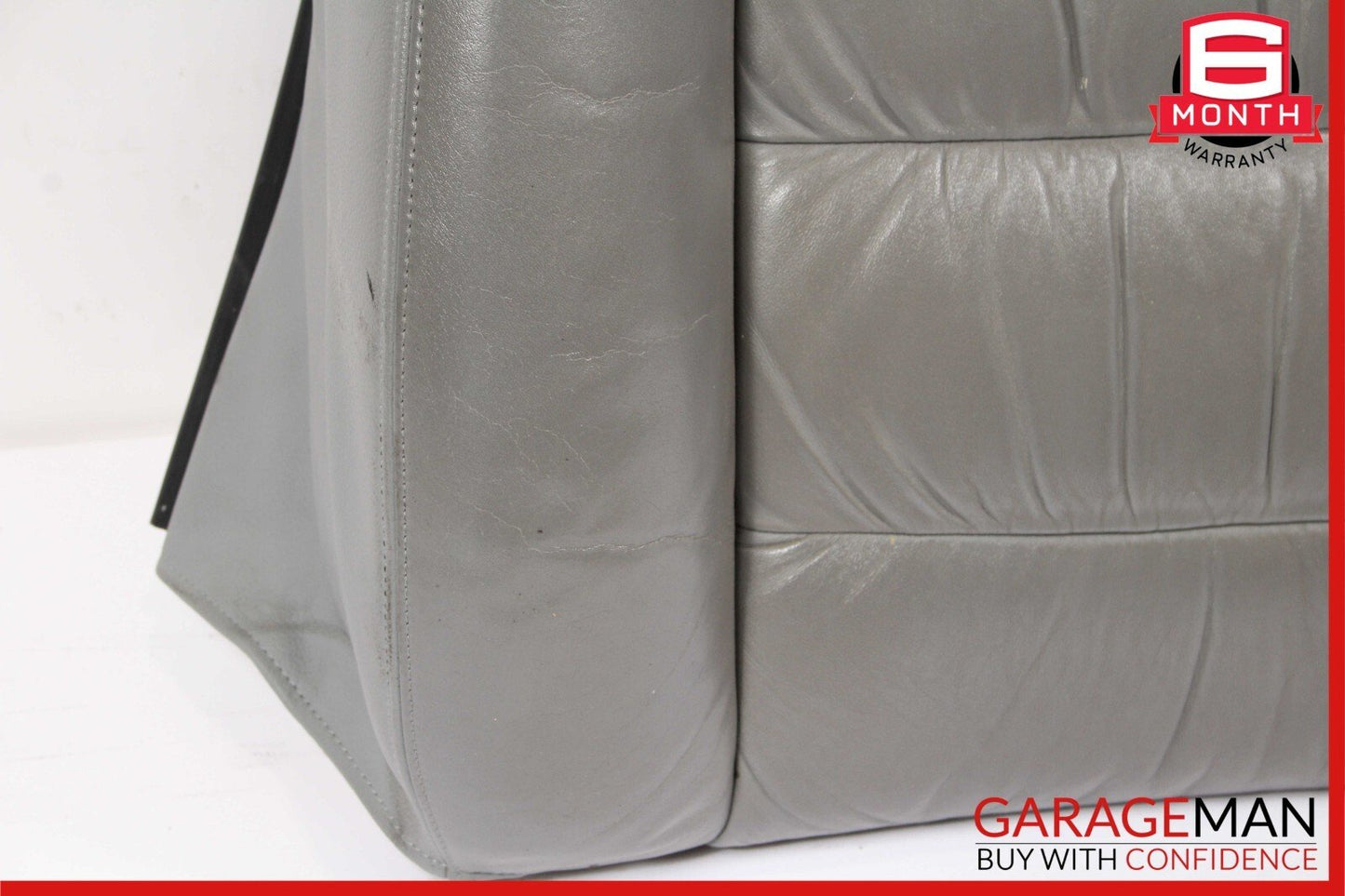 03-10 Porsche Cayenne 955 957 Front Right Side Top Upper Seat Cushion Cover Grey