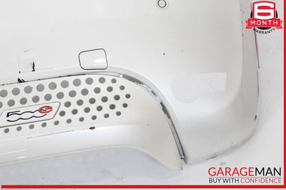 13-17 Fiat 500 Rear Bumper Cover Assembly White OEM