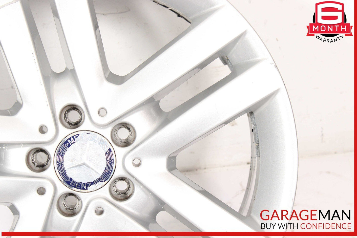 13-19 Mercedes X166 GL450 8.5 x 19 19" Wheel Rim Silver 1664011302 OEM