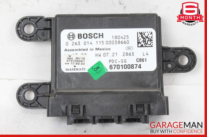 2017-2021 MASERATI GHIBLI PARKING SENSOR ECU 670100874