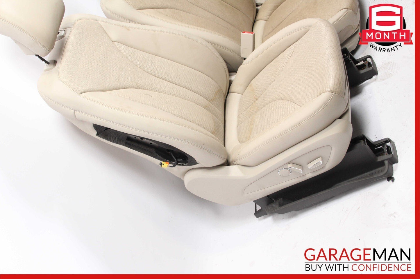 19-20 Lincoln Nautilus Front Right & Left Complete Seat Cushion Cover Set of 2