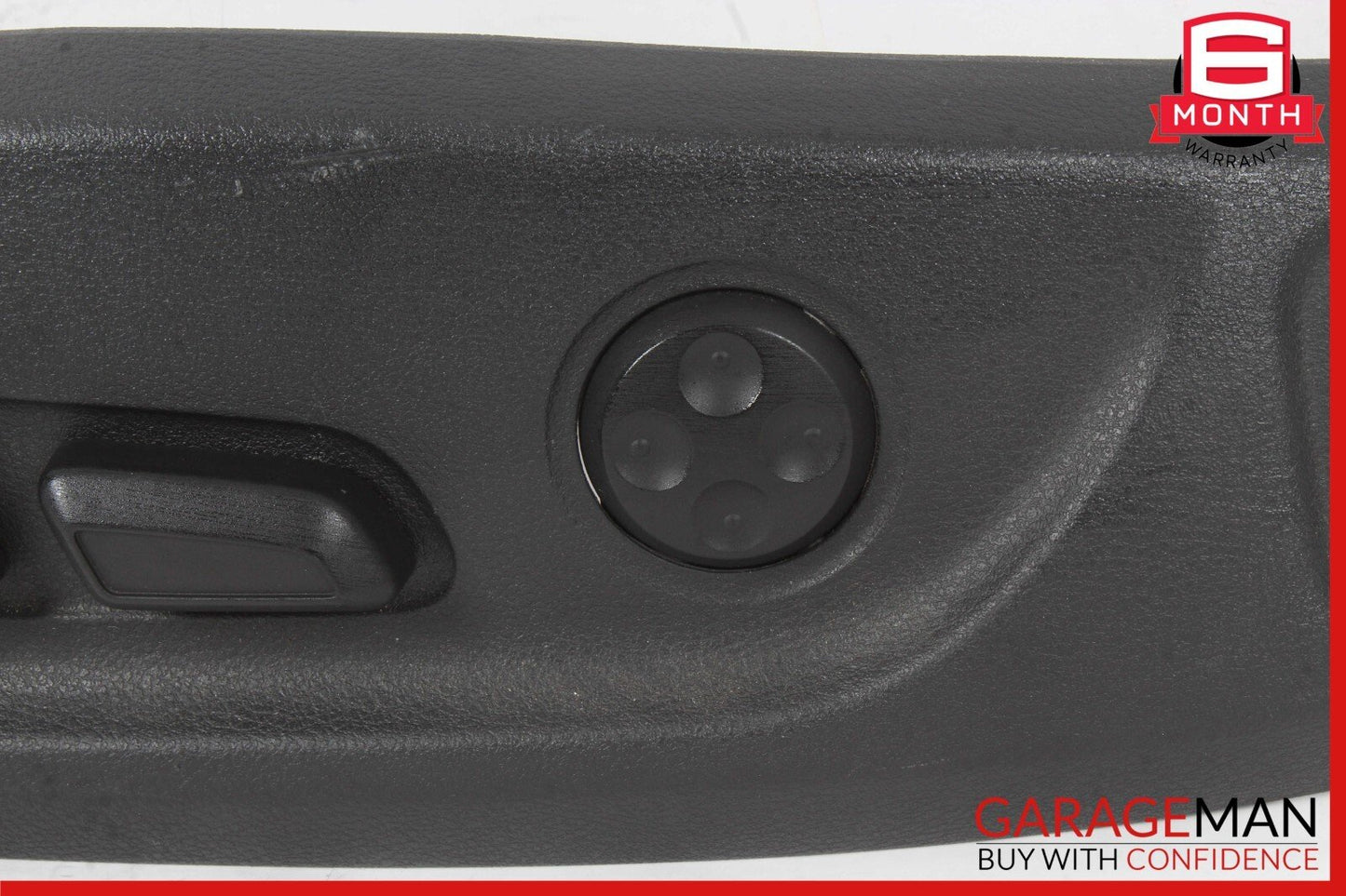 10-17 AUDI S5 FRONT RIGHT PASSENGER SIDE SEAT SWITCH FRAME TRIM PANEL OEM