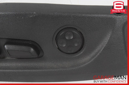 10-17 AUDI S5 FRONT RIGHT PASSENGER SIDE SEAT SWITCH FRAME TRIM PANEL OEM