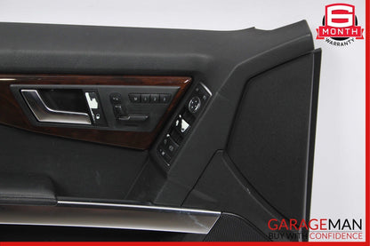 10-15 Mercedes X204 GLK350 Front Left Interior Door Trim Panel Cover Assembly