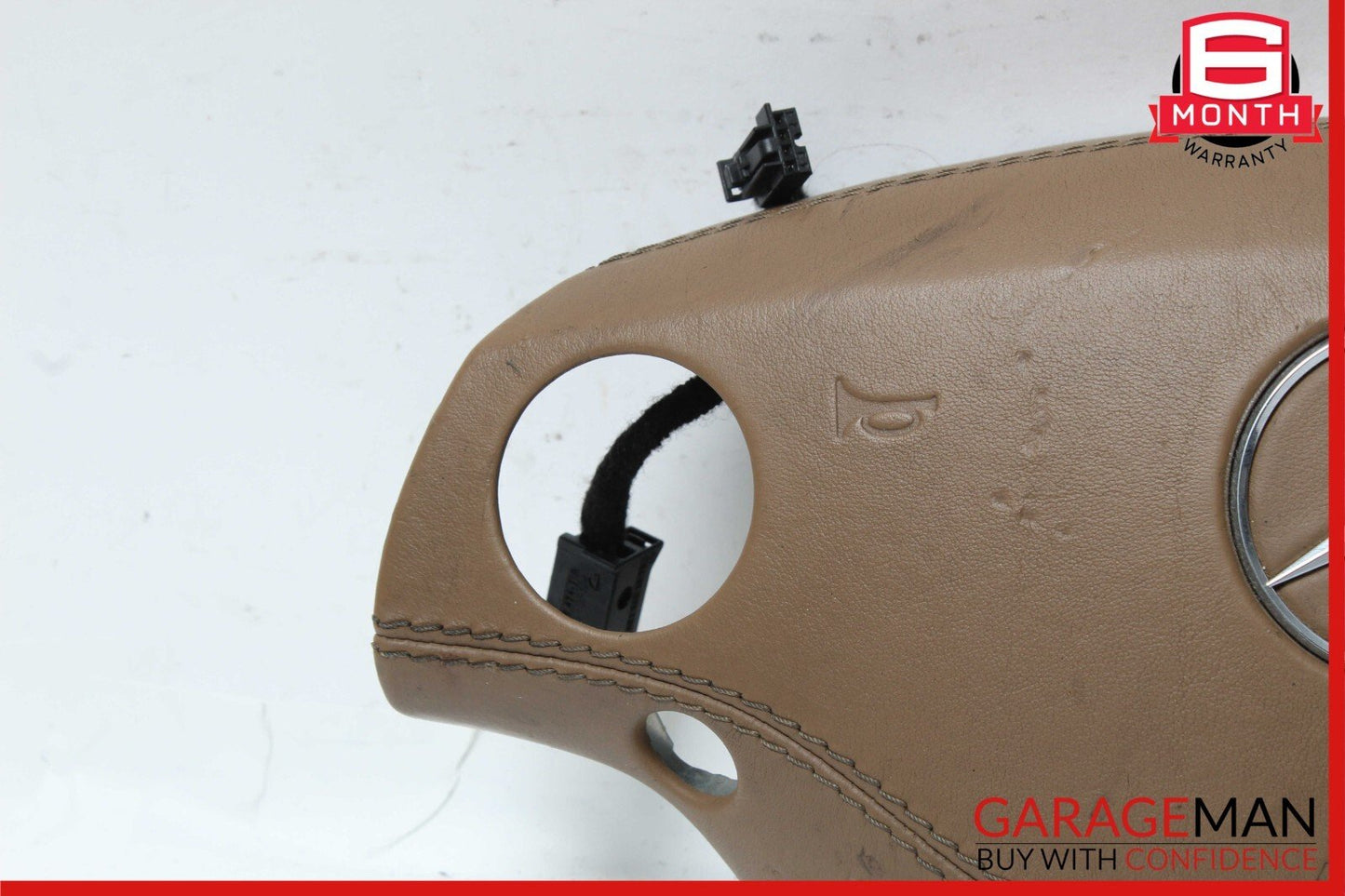 07-10 Mercedes CL600 CL550 S550 S500 Steering Wheel Airbag Air Bag Brown