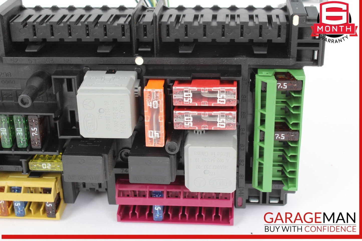12-14 Mercedes W204 C250 C350 Rear Fuse Relay Box Module 2049060205 OEM