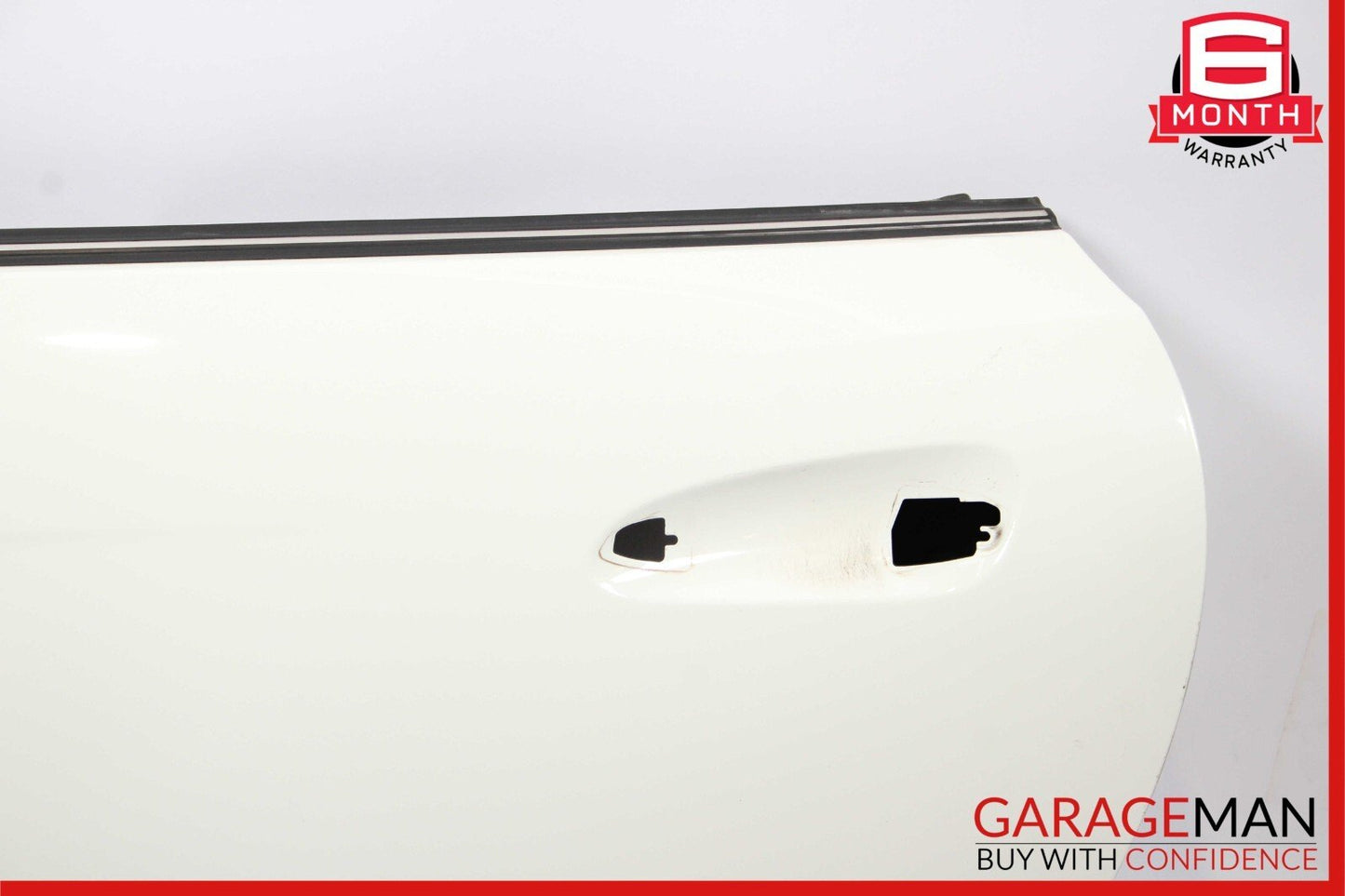 12-20 Mercedes R172 SLK250 Front Left Side Exterior Door Shell Calcite White