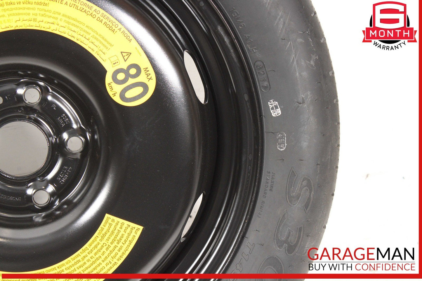 15-18 Audi Q3 Emergency Spare Tire Wheel Donut Rim R18 OEM