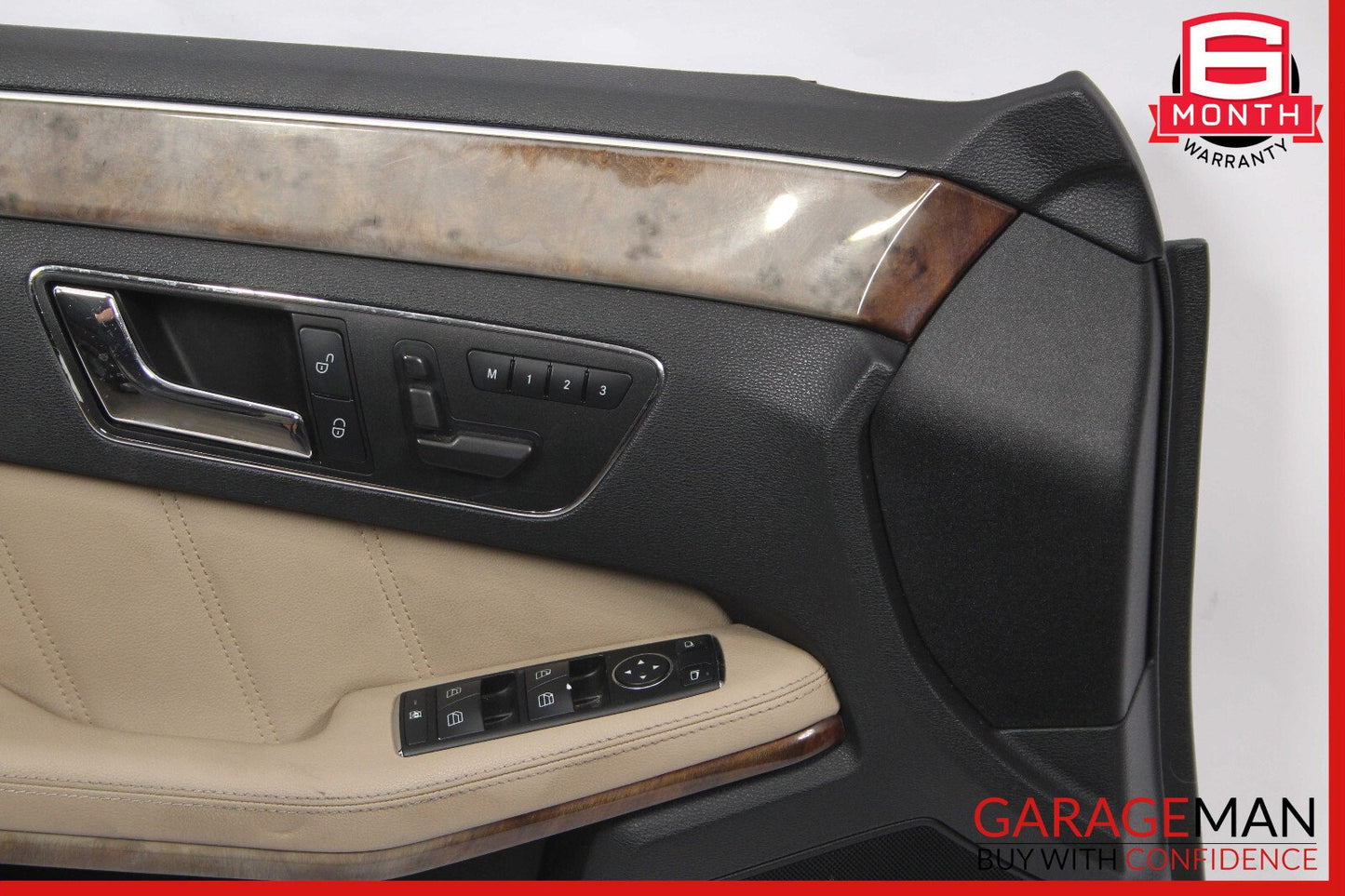 10-13 Mercedes W212 E350 E550 Front Left Driver Side Interior Door Panel OEM