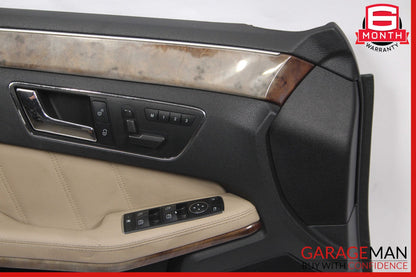 10-13 Mercedes W212 E350 E550 Front Left Driver Side Interior Door Panel OEM