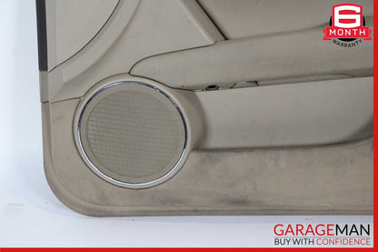 08-14 Mercedes W204 C300 Sedan Front Right Passenger Interior Door Panel Beige