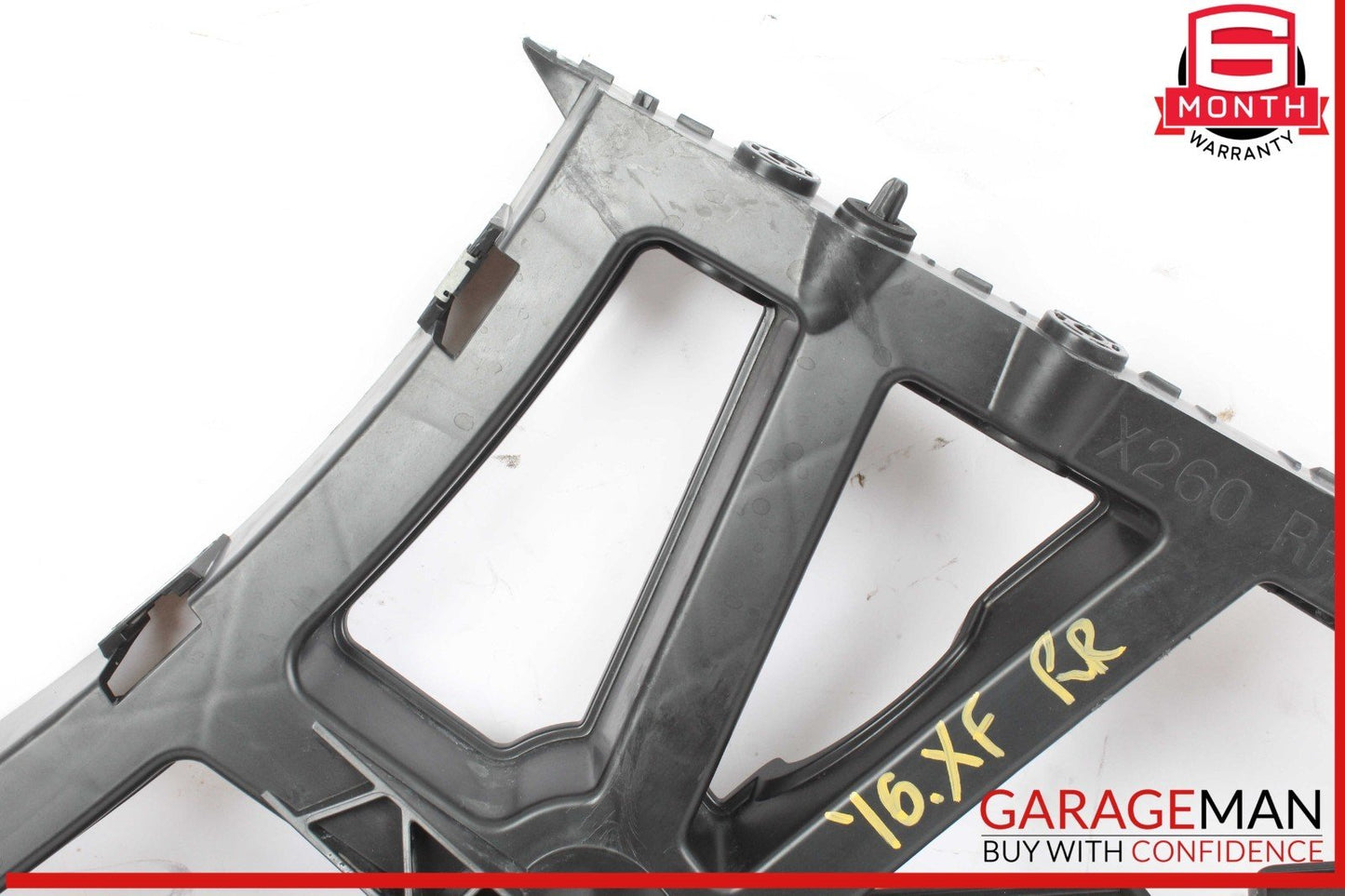 16-20 Jaguar XF Rear Bumper Right Passenger Side Mount Support Bracket OEM