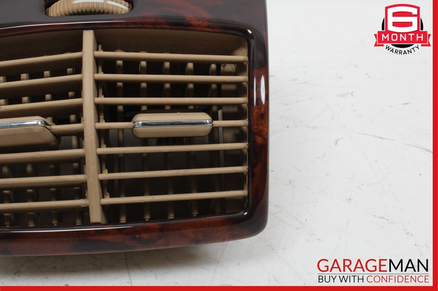 00-06 Mercedes W220 S55 AMG S500 Center Console Rear Air Vent 2208300654 OEM