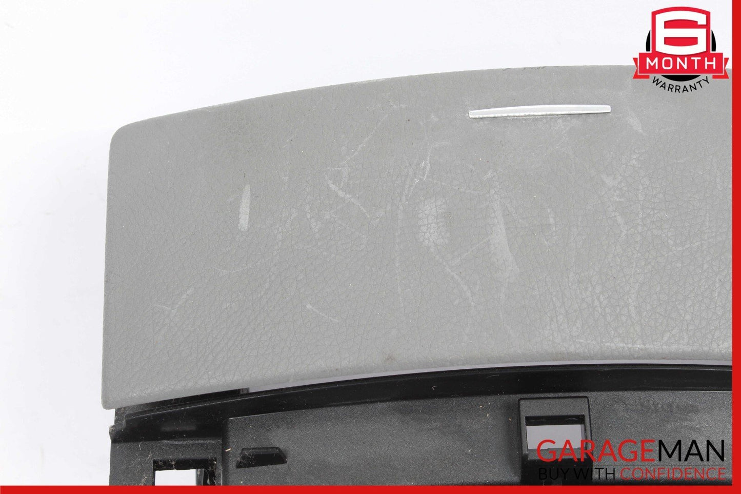 07-13 Mercedes W221 S550 S450 Center Console Dashboard CD Player Cover Gray OEM
