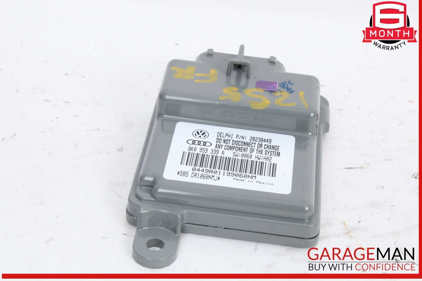 12-17 Audi S5 A5 Front Right Passenger Side Seat Occupancy Detection Module OEM