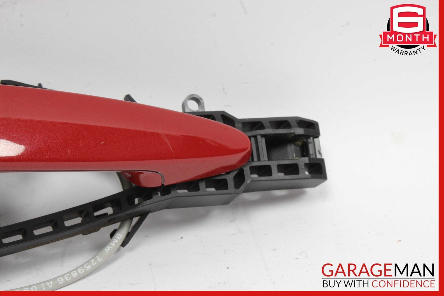 12-18 BMW F30 320i 528i Rear Left Side Exterior Door Handle Assy Red