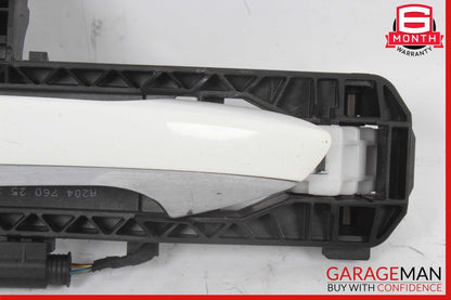 14-16 Mercedes W212 E350 E400 Rear Left Exterior Door Handle Keyless Go OEM