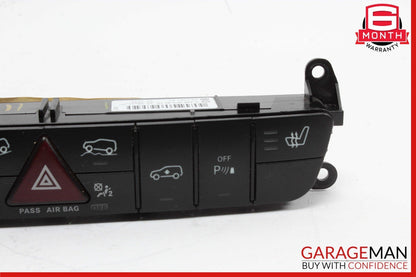 06-12 Mercedes X164 GL450 GL550 Hazard Light Control Switch Panel Module Unit