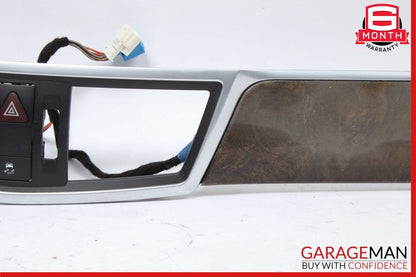 10-13 Mercedes W212 E350 E500 Dashboard Dash AC A/C Air Vent CenterÂ Trim Wood