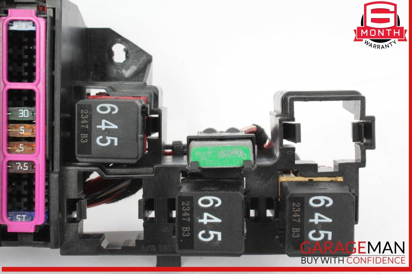 09-17 Audi Q5 A4 Relay Fuse Box Power Distribution Panel Holder 8K0971845A OEM