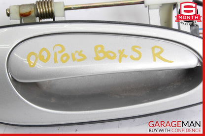 97-04 Porsche Boxster 986 Front Right Side Exterior Door Handle Silver