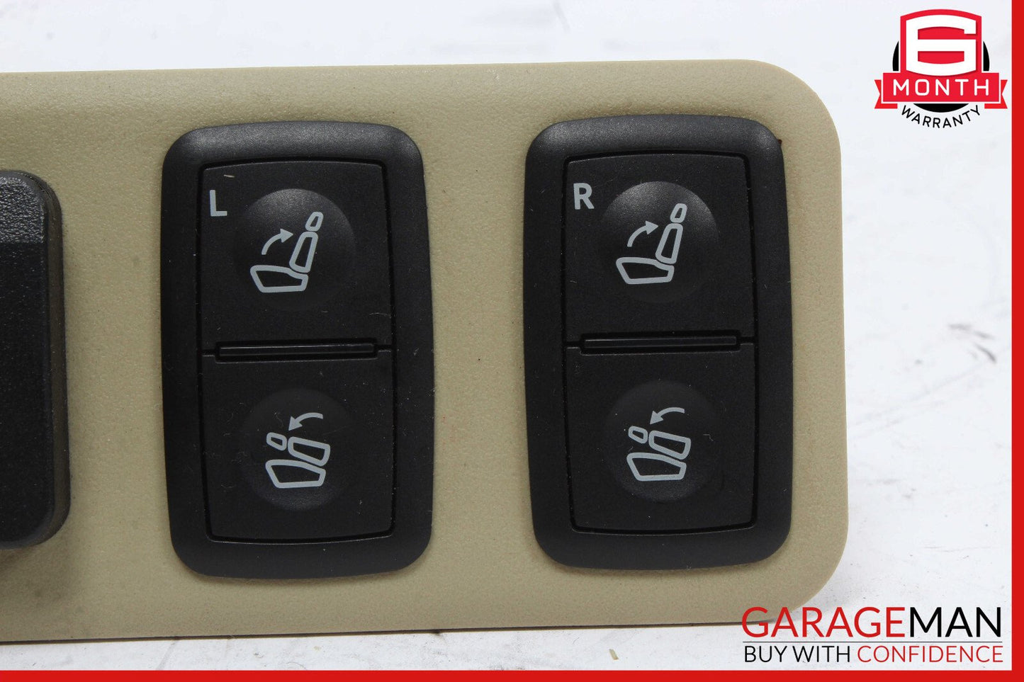 07-12 Mercedes X164 GL450 Rear Seat Fold Switch Socket Control Brown OEM