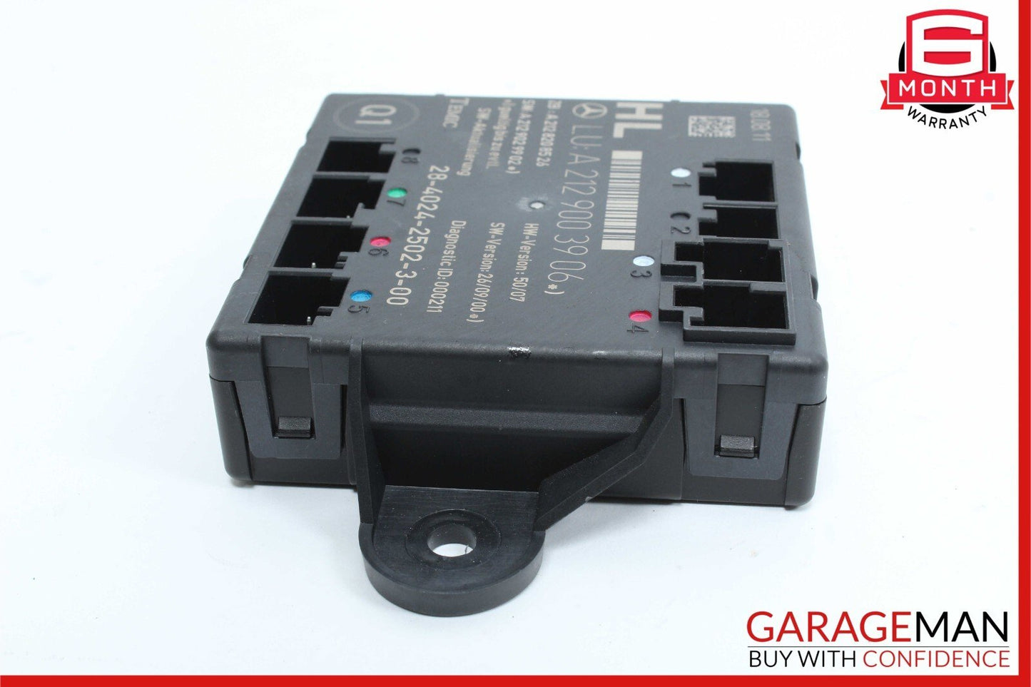 08-14 Mercedes W204 C250 C300 Rear Left Side Door Control Module Unit