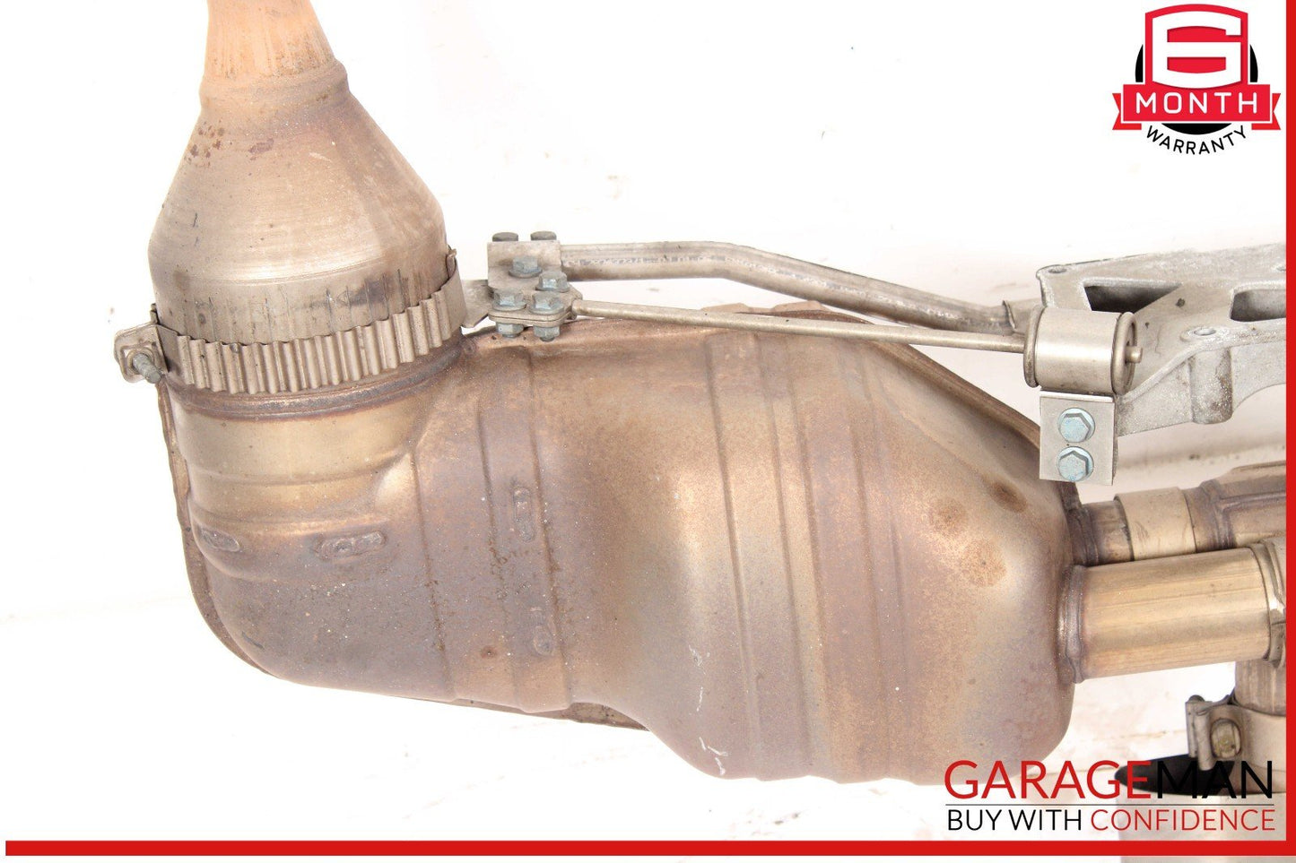 05-08 Porsche Boxster 987 2.7L Exhaust Muffler Assembly OEM