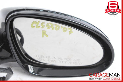 06-08 Mercedes W219 CLS550 Front Right Side Mirror Door Rear View OEM