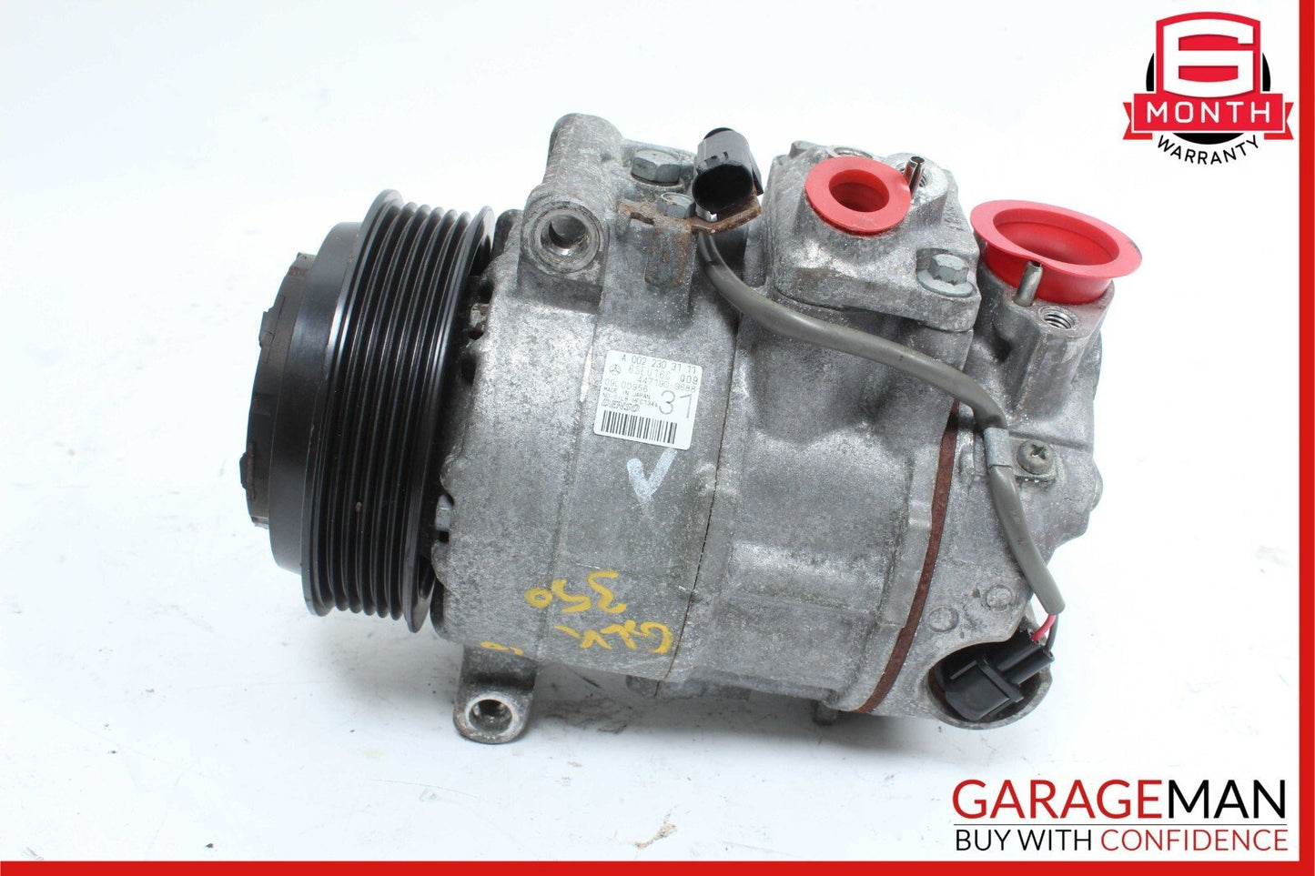 08-12 MercedeS X204 GLK350 A/C Air Conditioning Compressor Pump Assembly OEM