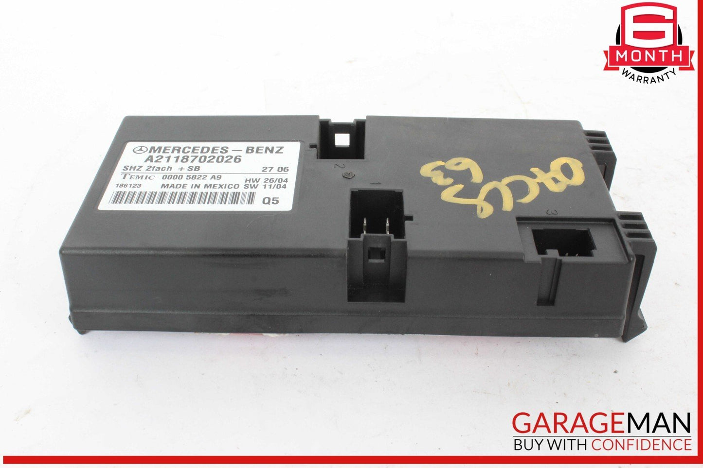 06-13 Mercedes W219 CLS63 AMG GL550 Heated Seat Control Module Unit 2118702026
