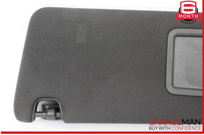 16-18 Audi A6 A7 Front Left Driver Side Sun Visor Sunvisor Black 4G0857551M OEM