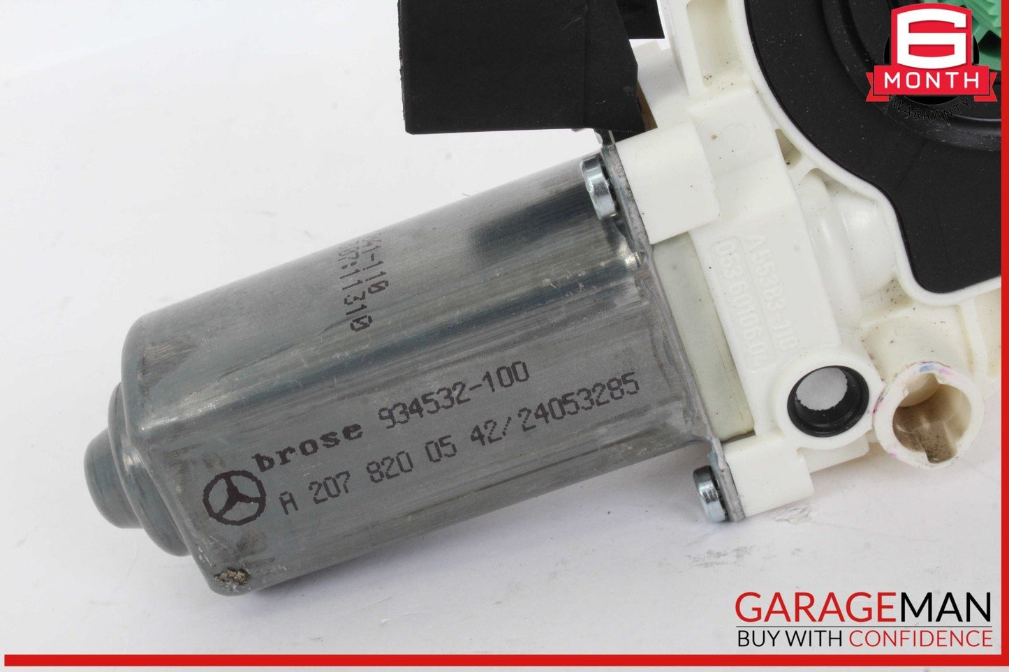 10-20 Mercedes W218 CLS550 Rear Left Window Regulator Motor 2078200542 OEM