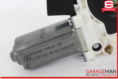 10-20 Mercedes W218 CLS550 Rear Left Window Regulator Motor 2078200542 OEM