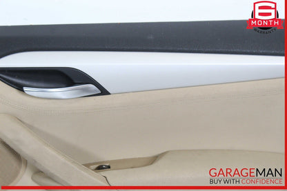 12-15 BMW X1 Front Right Passenger Side Interior Door Trim Panel OEM