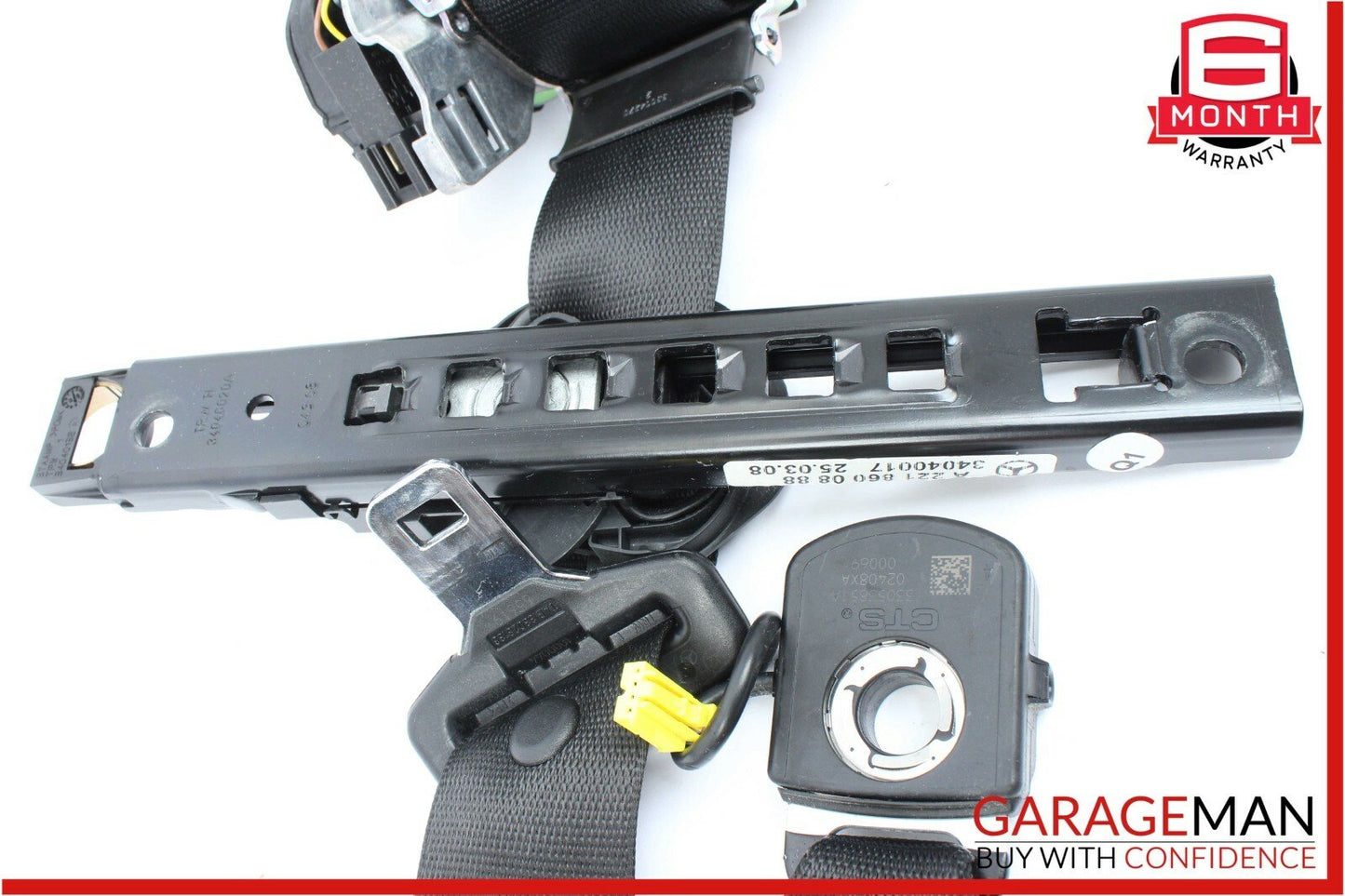 07-09 Mercedes W221 S550 Front Right Passenger Side Seatbelt Seat Belt Retractor