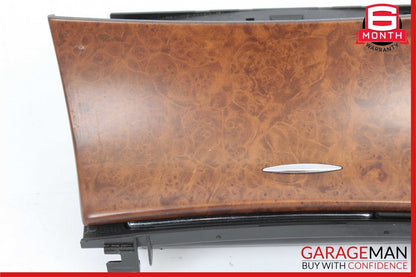 03-11 Mercedes W219 CLS550 E320 Center Ashtray Ash Tray Storage Wood OEM