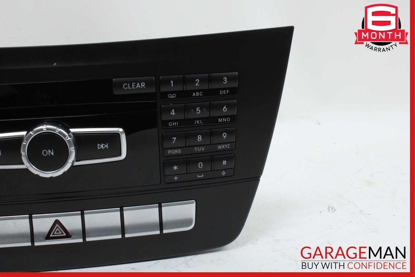12-14 Mercedes W204 C250 C300 C63 Navigation Comand Head Unit DVD CD Radio Audio