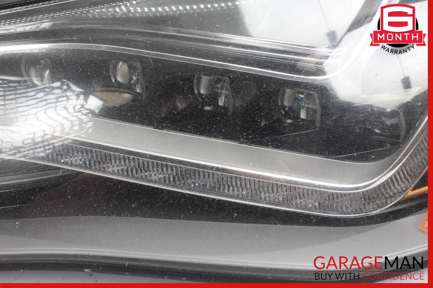 11-14 Audi A8 Quattro Front Left Side LED Headlight Headlamp 4H0941003A OEM