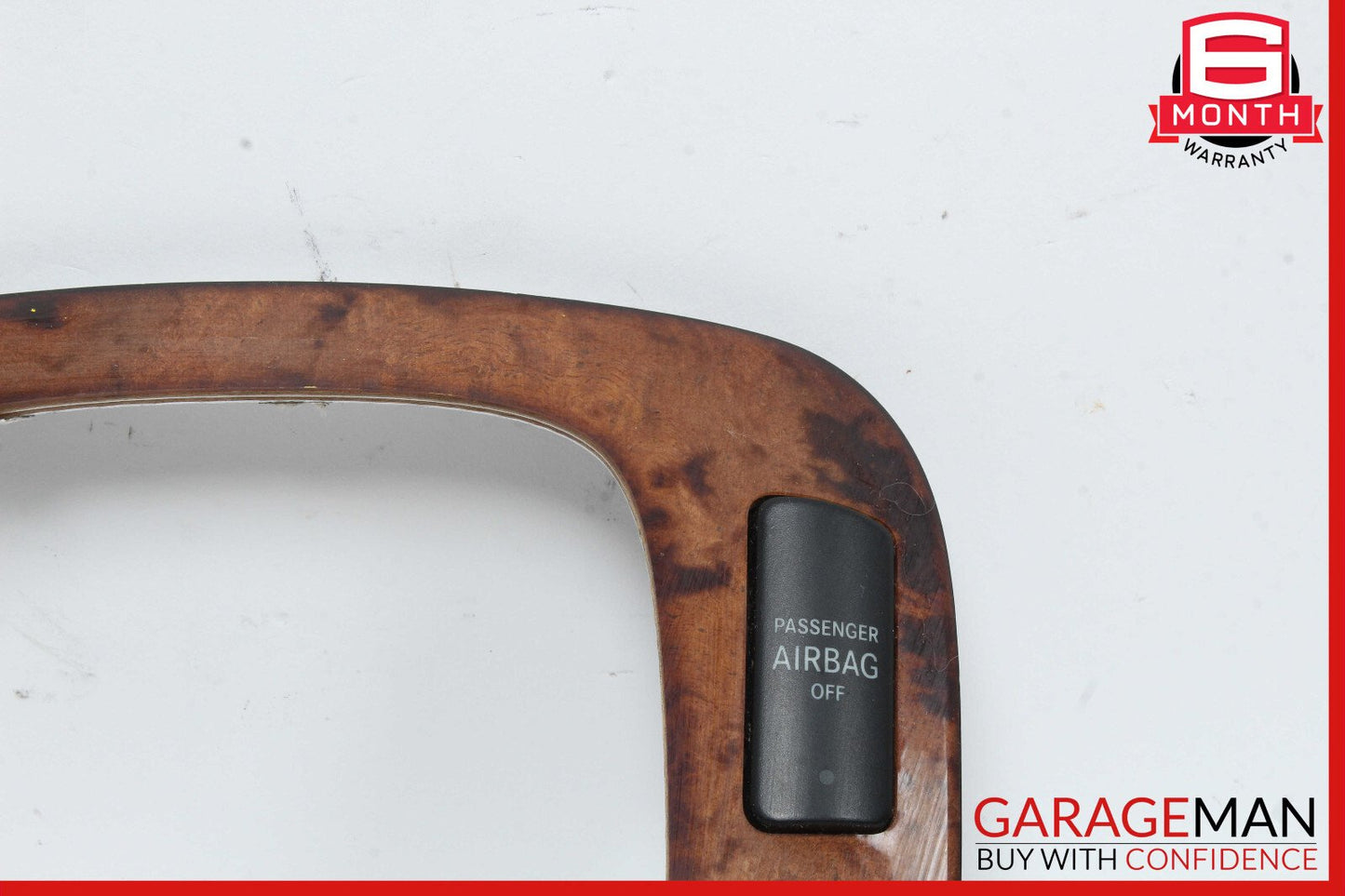 03-06 Mercedes W220 S55 AMG S430 S500 Center Console Shifter Bezel Trim Wood OEM