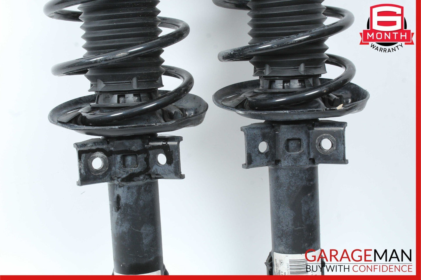 08-17 Mercedes C300 E350 Front Right & Left Shock Strut Absorber Set OEM