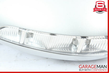 07-09 Mercedes W221 S550 S600 Front Left Side Mirror Door Rear View Silver