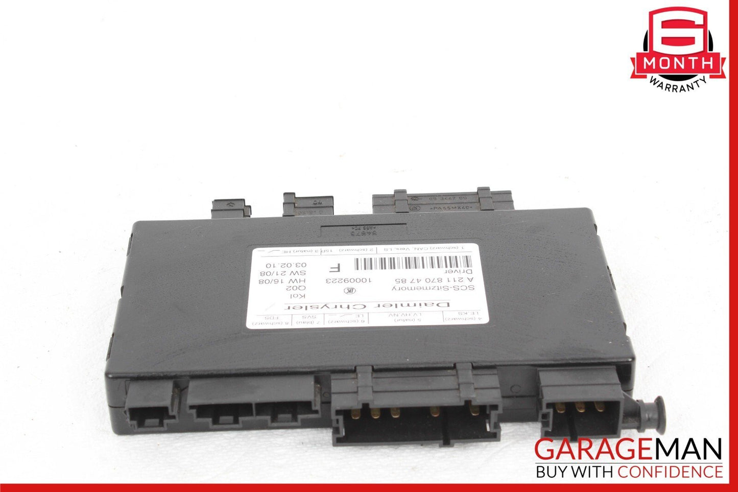 03-12 Mercedes W203 C240 SLK280 GL550 SLK350 Front Left Seat Control Module OEM