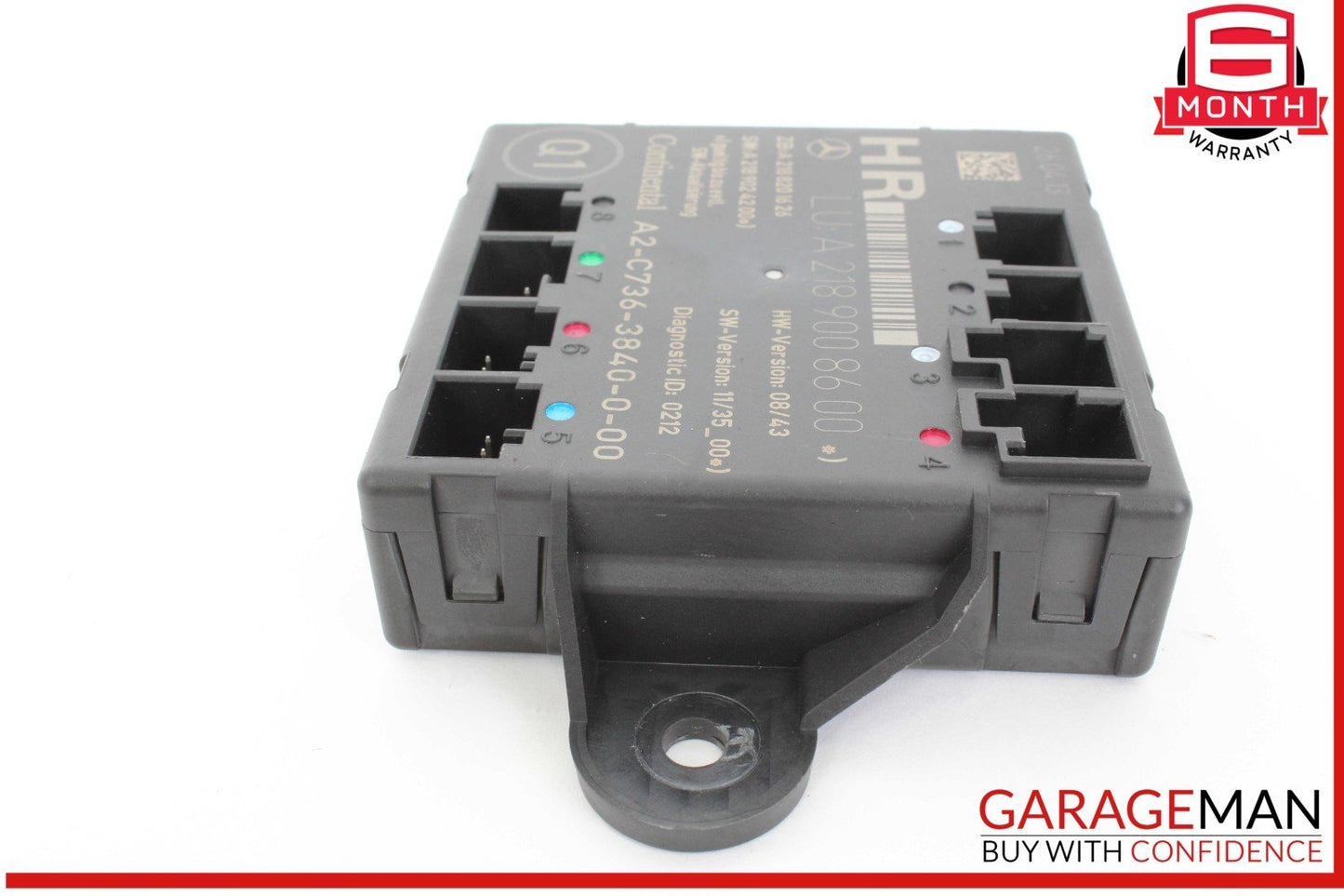 08-18 Mercedes W212 E350 C350 CLS550 Rear Right Side Door Control Module Unit