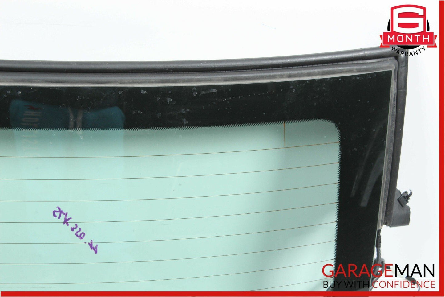 12-16 Mercedes R172 SLK250 SLK350 Rear Windshield Back Window Glass Panel OEM