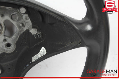 09-11 Mercedes R171 SLK300 SL550 CLS550 Sport Steering Wheel Nappa Black OEM