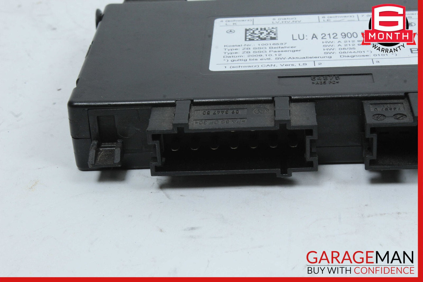 08-18 Mercedes C300 E350 CLS550 Front Right Passenger Seat Control Module Unit